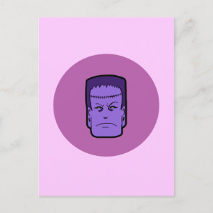 Kitschy Frankenstein Postcard