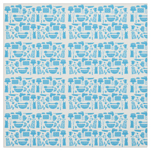 Kitschy Kitchen Pattern Fabric