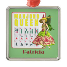 Kitschy Mahjong Queen Personalized