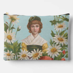 Kitschy Retro German Valentine's Card Accessory Pouch
