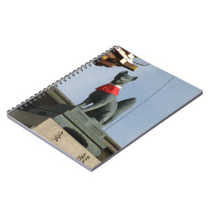 Kitsune キツネ (Fox) with Jewel in Mouth Notebook