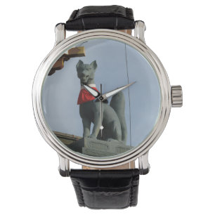 Kitsune キツネ (Fox) with Jewel in Mouth Watch