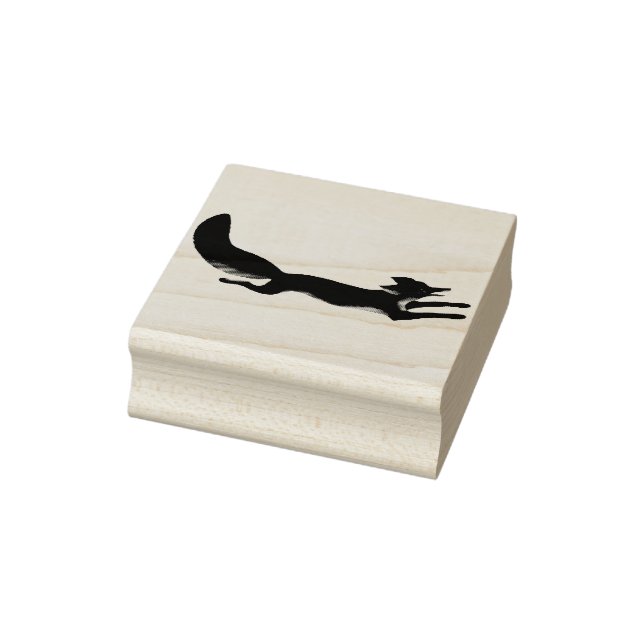 Kitsune Fox Rubber Stamp (Stamp)