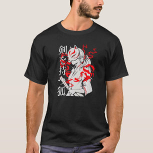 Kitsune Fox Spirit Animal Inari Fox T-Shirt