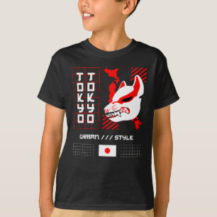 Kitsune Fox Tokyo City T-Shirt