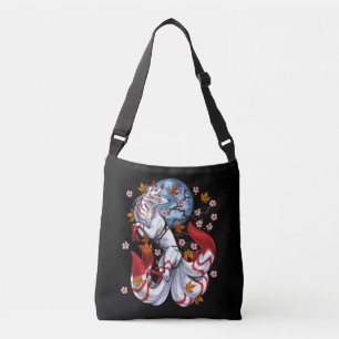 Kitsune Japanese Fox Crossbody Bag