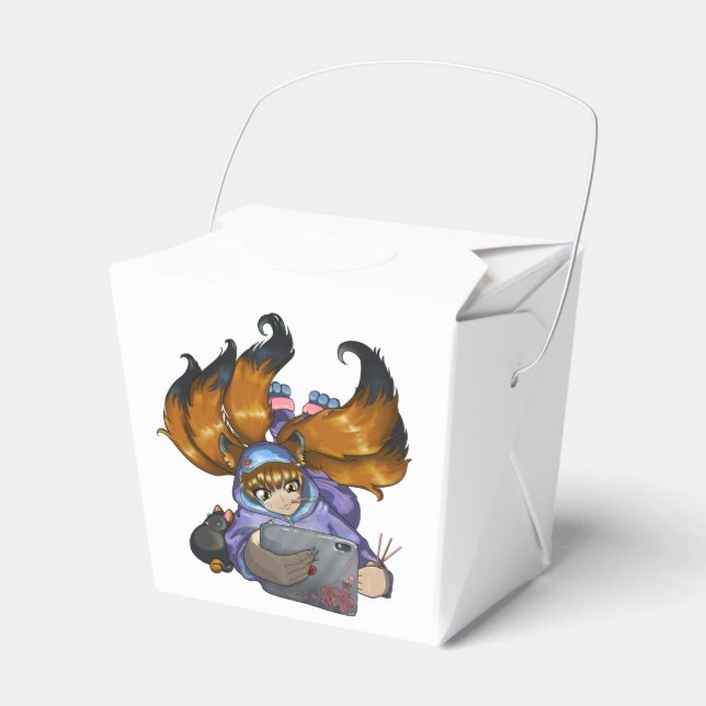 Kitsune Life Favor Box (Front Side)