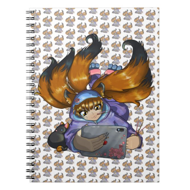 Kitsune Life Notebook (Front)
