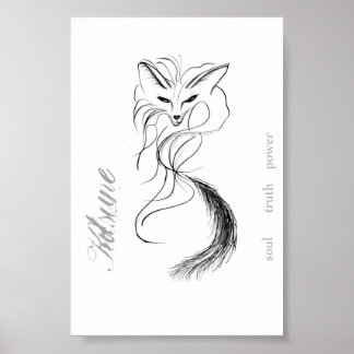 Kitsune - the spirit of the fox poster
