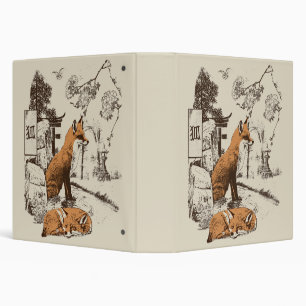Kitsune - Traditional Japanese Streetwear Design Binder