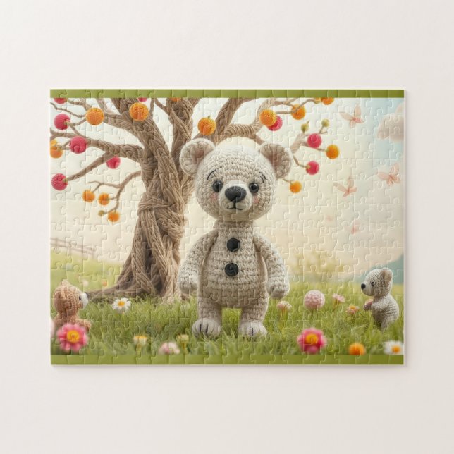 kitted bears jigsaw puzzle (Horizontal)
