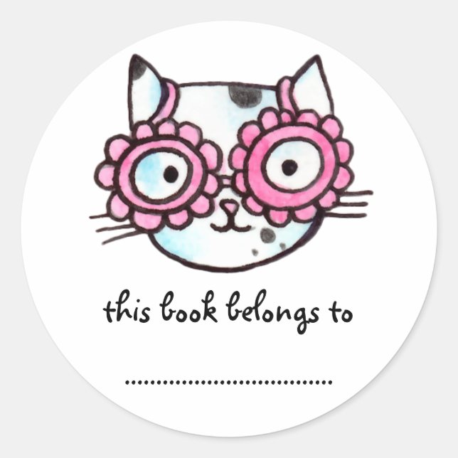 Kitteh Classic Round Sticker (Front)