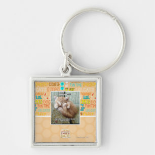 Kitteh rule #231 keychain