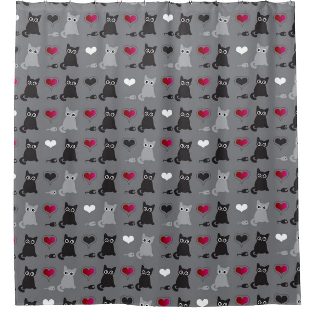 kitten and mice pattern (Front)