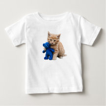 Kitten and Teddy Bear Infant T-SHIRT
