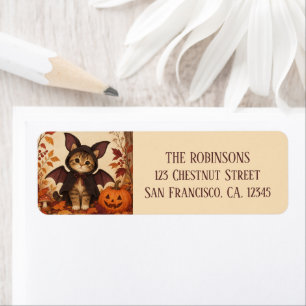 Kitten Bat Costume Halloween Personalized
