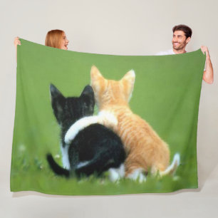 KITTEN BUDDIES FLEECE BLANKET