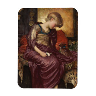 Kitten (by Frederic Leighton) Magnet