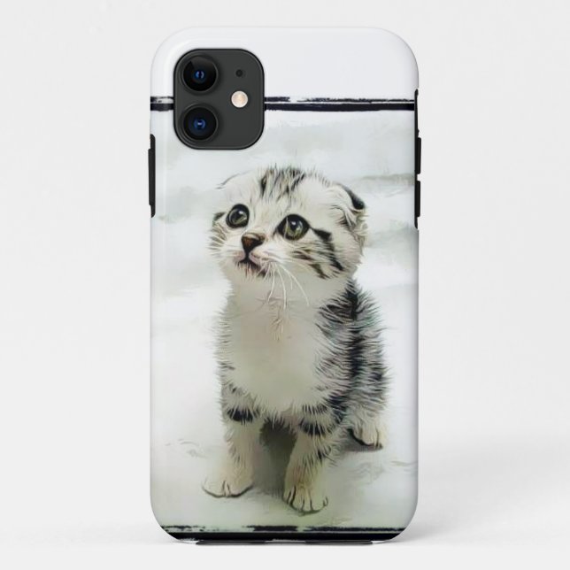 Kitten Case-Mate iPhone Case (Back)