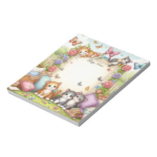 Kitten Cat Paradise  Notepad