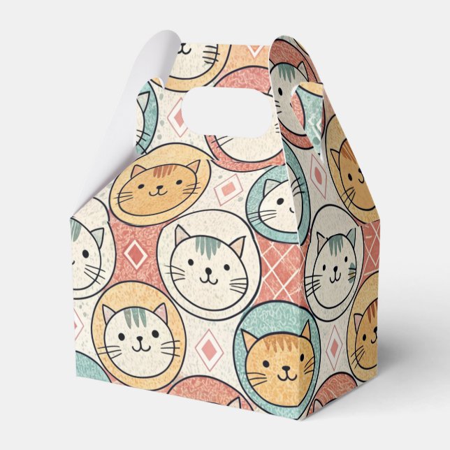 Kitten Cats Favor Box (Front Side)