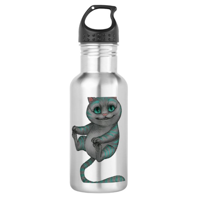 Kitten Chessur 710 Ml Water Bottle (Front)