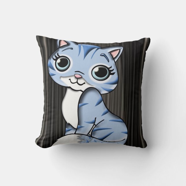 Kitten Coussin Jeté (Recto)