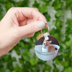 Kitten Funny ,Text And Photo May Be Replaced, Keychain