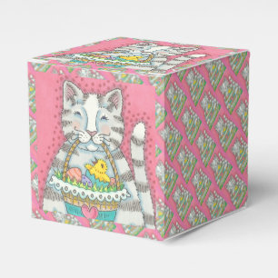 KITTEN, HATCHING CHICK EASTER EGG, CANDY FAVOR BOX