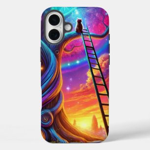 Kitten in a Tree Phone Case