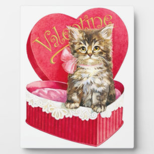 Kitten in Candy Box Plaque