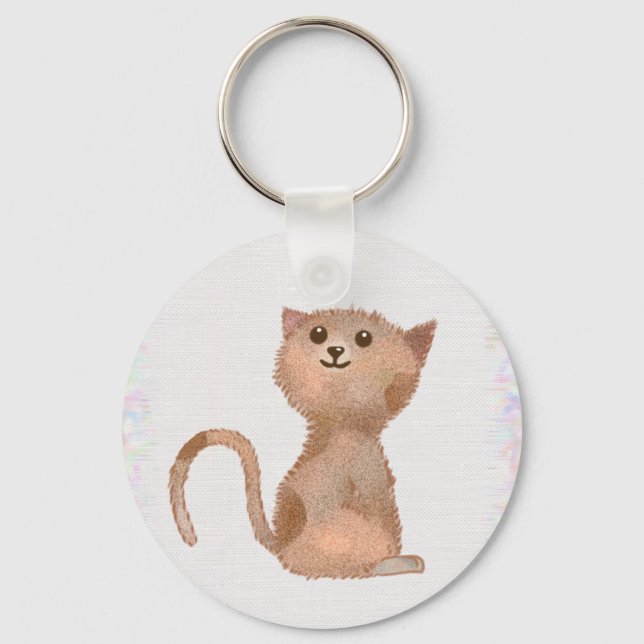 kitten keychain (Front)