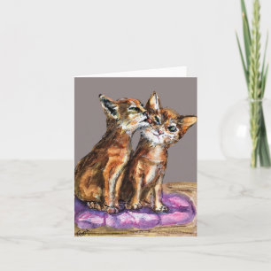 Kitten Lickin Good Card