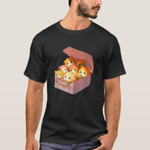 Kitten Nuggets Fast Food Cat Cute Chicken Nugget L T-Shirt