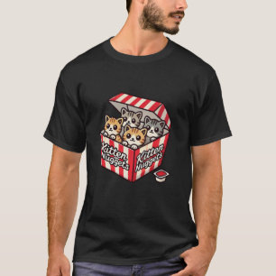 Kitten Nuggets Funny Cute Food Pun Cat Lover Chick T-Shirt