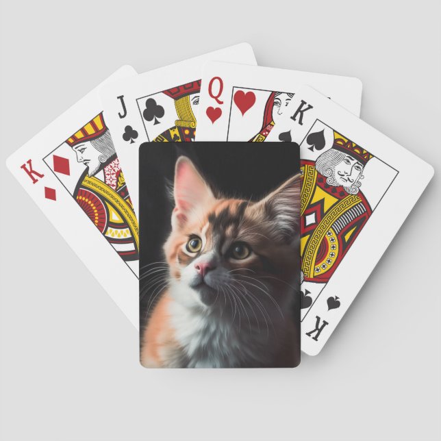Kitten Playing Cards (Back)