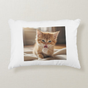 Kitten print Pillow