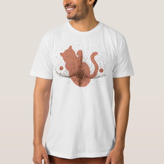 Kitten-Shaped Tan Line Tee | Skin Tone Dark