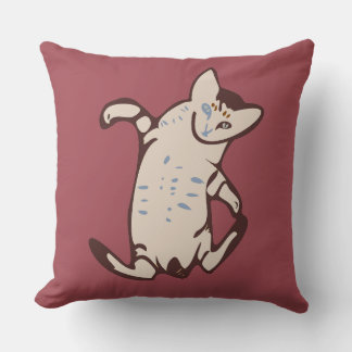 Kitten Throw Pillow