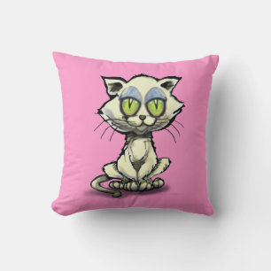 Kitten Throw Pillow