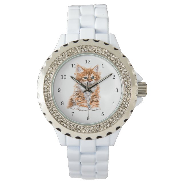 Kitten Watch Gift Sweet Baby Cat (Front)