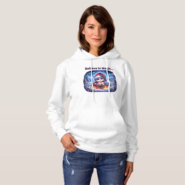 Kitten Winter Sweatshirt (Front Full)