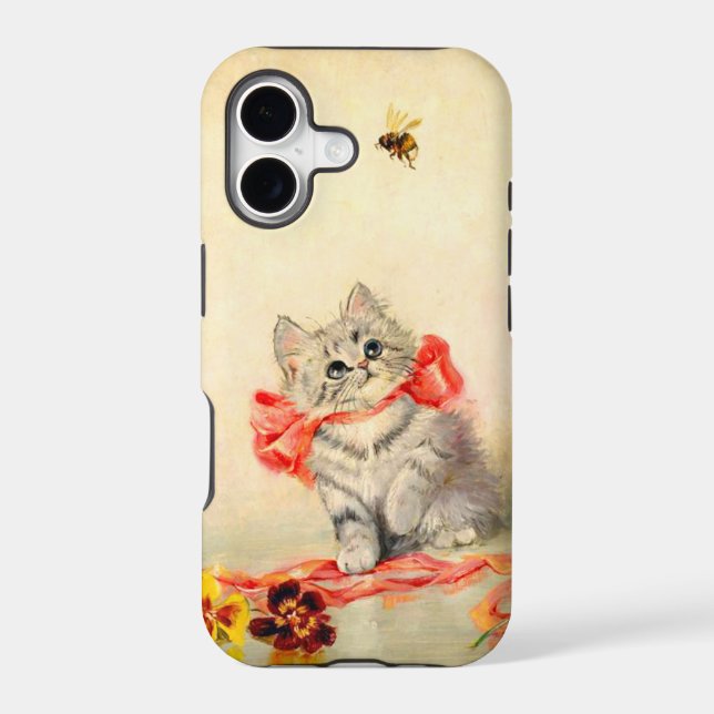 Kitten with a Red Ribbon (Back)