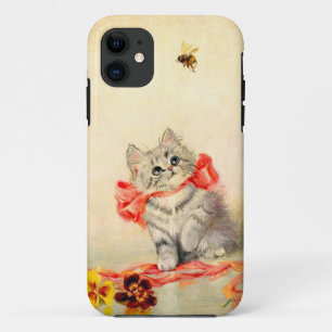 Kitten with a Red Ribbon iPhone 11 Case