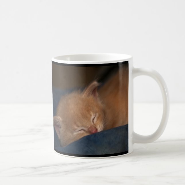 KITTENS ARE ANGELS WITH WHISKERS COFFEE MUG (Right)