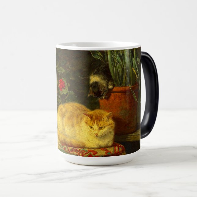 Kittens at Play Magic Mug (Front Right)