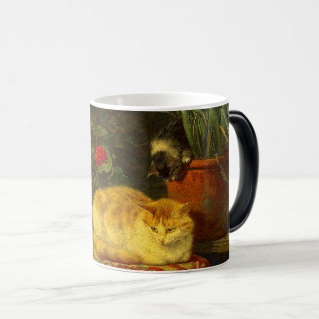Kittens at Play Magic Mug (Front Right)