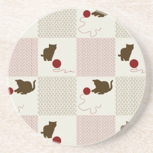 Kittens Backgrounds Coaster