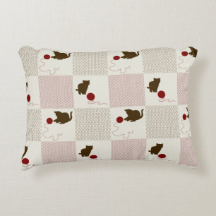 Kittens Backgrounds Decorative Pillow
