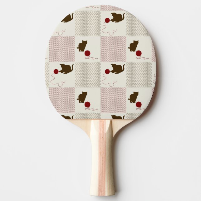 Kittens Backgrounds Ping Pong Paddle (Front)